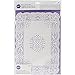 Wilton 2104-90224 Greaseproof Doilies, 10 by 14-Inch, White Rectangle, 6-Pack