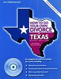How to Do Your Own Divorce in Texas with CDROM (How to Do Your Own Divorce in Texas)