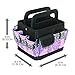 Everything Mary Desktop Scrapbook Organizer, Medium, Purple/Black
