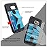 Samsung Galaxy S7 / G930 Case, INNOVAA Elastic Armor Card with Kickstand Case (Not Compatible with Samsung Galaxy S7 Edge / G935) W/ Free Screen Protector & Touch Screen Stylus Pen - Black