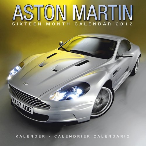 Aston Martin 2012 Wall Calendar #30432-12 by Avonside Publishing