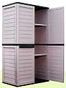 02/07 - 6ft Utility Cabinet - Cream/Green