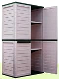  : 02/07 - 6ft Utility Cabinet - Cream/Green