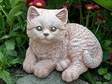 Eigenschaften Tiefes Kunsthandwerk GbR  / Tierfigur Katze terracotta