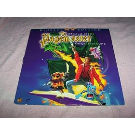Laserdisc The Pagemaster with Macaulay Culkin and Christopher Lloyd Cartoon and Live Action Film