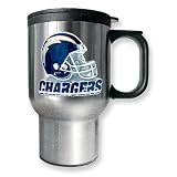San Diego Chargers 16oz Stainless Steel Travel Mug