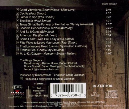 Cover image : The King's Singers: Good Vibrations
