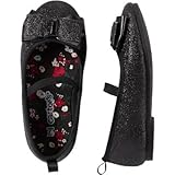 カーターズ Carter's/ カーターズグリッターバレエフラッツ ブラック シューズ 12cm【並行輸入】