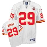 Reebok Kansas City Chiefs Eric Berry Youth (8-20) Premier White Jersey Small