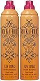 TIGI Rockaholic Fun Times Flexible Hair Spray, 12 oz, 2 pk