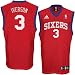 Adidas Philadelphia 76ers Allen Iverson Youth (Sizes 8-20) Replica ...