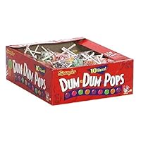 Dum-Dum-Pops, Assorted Flavors, Individually Wrapped, 120-Count Box