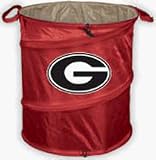 Georgia Bulldogs Collapsible Trash Can (Doubles as Cooler and Laundry Hamper) by Logo Chairs