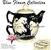 Kitchen & Housewares : TEA POT, TEA-FOR-ONE White Flower Decor