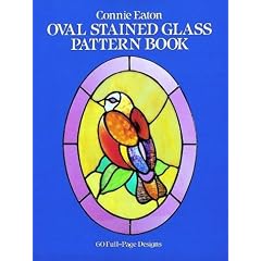 Oval Stained Glass Pattern Book (Dover Pictorial Archives)