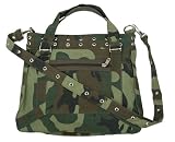VINTAGE WOODLAND CAMO ''PISTOL BELT'' BAG