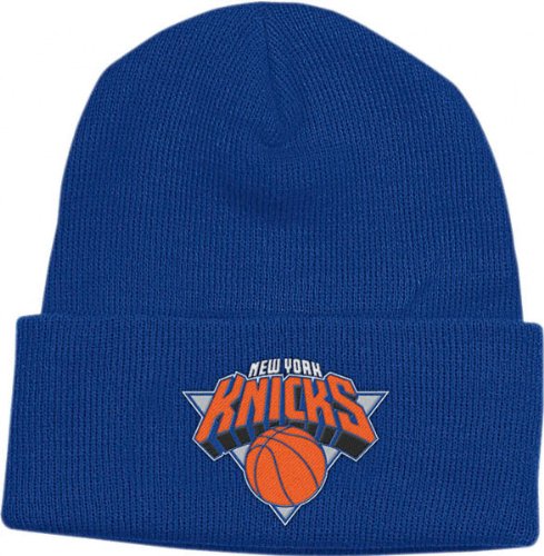 New York Knicks Blue Basic Logo Cuffed Knit Hat
