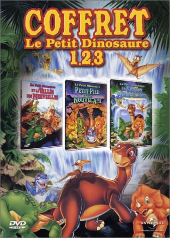Le Petit Dinosaure - Vol.1, 2 et 3 : La Vallée des merveilles / La Source miraculeuse / Petit-Pied et son nouvel ami - Coffret 3 DVD Le Petit Dinosaure - Vol.1, 2 et 3 : La Vallée des merveilles / La Source miraculeuse / Petit-Pied et son nouvel ami - Coffret 3 DVD