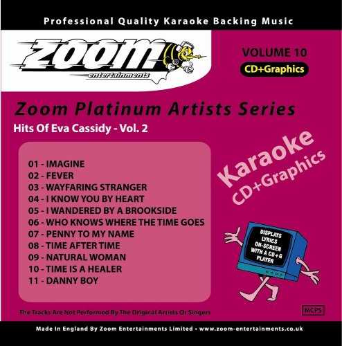CD-Charts  Music : Zoom Karaoke CD+G - Platinum Artists 10: Eva Cassidy Vol. 2
