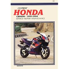 Honda CBR600, 1991-1994: Clymer Workshop Manual
