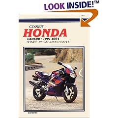 Honda Cbr600, 1991-1994/Service, Repair, Maintenance
