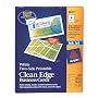 Avery Two-Side Printable Clean Edge Business Cards for Inkjet Printers, Matte, White, Box of 400 (08877)