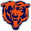 Chicago Bears NFL Football car bumper sticker 5" x 5"