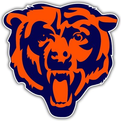 Chicago Bears NFL Football car bumper sticker 5