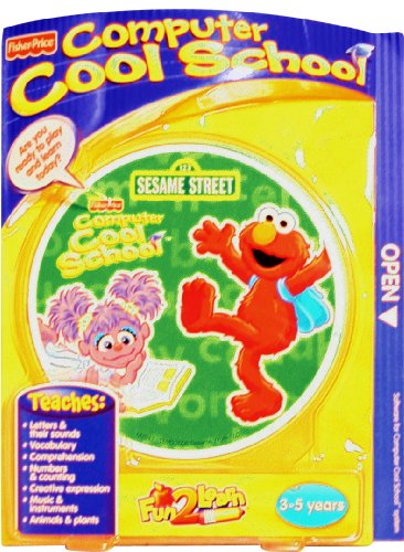Fisher-Price Fun-2-Learn Computer Cool School Sesame Street Software