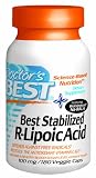 51DXZCKsAvL. SL160  Doctors Best Best Stabilized R lipoic Acid, 180 Count
