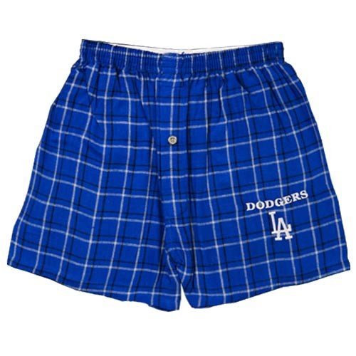L.A. Dodgers Royal Blue MLB Game Day Boxer Shorts