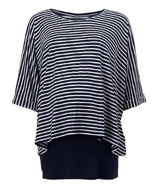 Blooming Marvellous Maternity Stripey Nursing Top and Vest