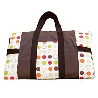 Tuffo Water-Resistant Outdoor Blanket with Carrying Case, Dots from Tuffo