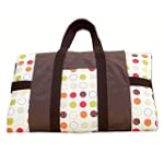 Tuffo Water-Resistant Outdoor Blanket with Carrying Case, Dots