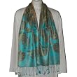 Mens Silk Scarf Gift for Him Handmade In India 12 x 60 inches
