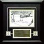 Bobby Orr Boston Bruins - ''The Goal'' - Framed 7x11 Autographed Black and White Photograph
