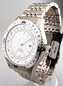 MENS CROTON STEEL AUTOMATIC 20 ATM DATE WATCH CA301154SSDW