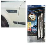 Universal Fit Fender Side Grill Air Vent with Embedded LED Side Marker Lamp - M3 style
