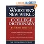 Webster's New World College Dictionary, Fourth Edition (Book with CD-ROM)