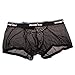 Men's Underwears Sexy See-through Boxers Briefs 3 Size