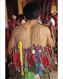 Photographic Prints of Back of a Tibetan man with needles inserted into skin in manhood rites in from Robert Harding