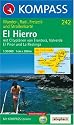 Kompass Karten, El Hierro: Mit Cityplänen von Frontera, Valverde, El Pinar und La Restinga. Wander- Radtouren-, Freizeit- und Straßenkarte