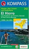  : Kompass Karten, El Hierro: Mit Citypl&auml;nen von Frontera, Valverde, El Pinar und La Restinga. Wander- Radtouren-, Freizeit- und Stra&szlig;enkarte