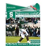 Michigan State Spartans NCAA 12 x 12 Wall Calendar with Sound