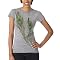 Twin Feathers Vintage Tee - Silver