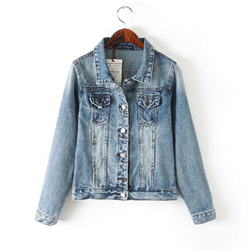 MAXIA Infinity デニムジャケット レディース ブルー 青 S M L カジュアル