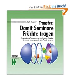 Transfer: Damit Seminare Fr�chte tragen