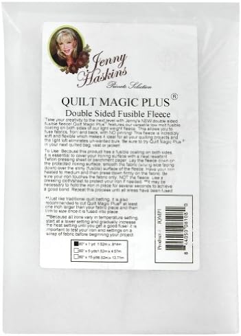 Jenny's Quilt Magic Plus- Light Double Fusible Quilt Fleece (59" x 1 yd)