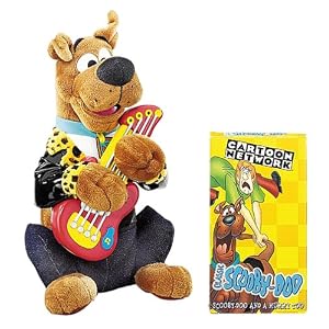 Plush 12 Rock n Roll Scooby Doo Talks and Plays Guitar by 