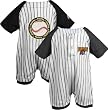 Pittsburgh Pirates Baby Pinstripe Romper